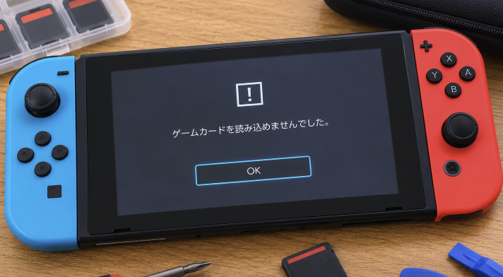 Switchのゲームカードが認識しない…故障のサインとは？